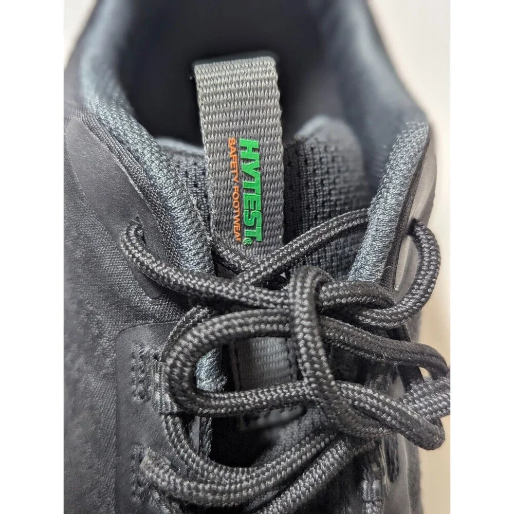 Hytest Powerhaul Low K21720 Men's 13M Black Safety Toe Work Shoes Slip Resistant